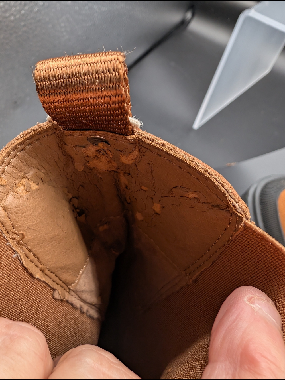 Sam Edelman Tan Suede Chelsea Lug Boots - Picture 6 of 7